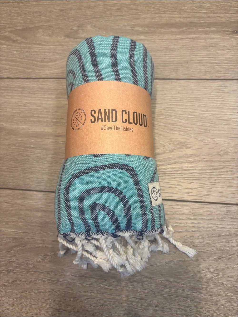 New! Sand Cloud Turtle towel